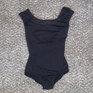 🩰 Beautiful Ballet Leotard Low Back Dance Leo Mesh Detail 🩰